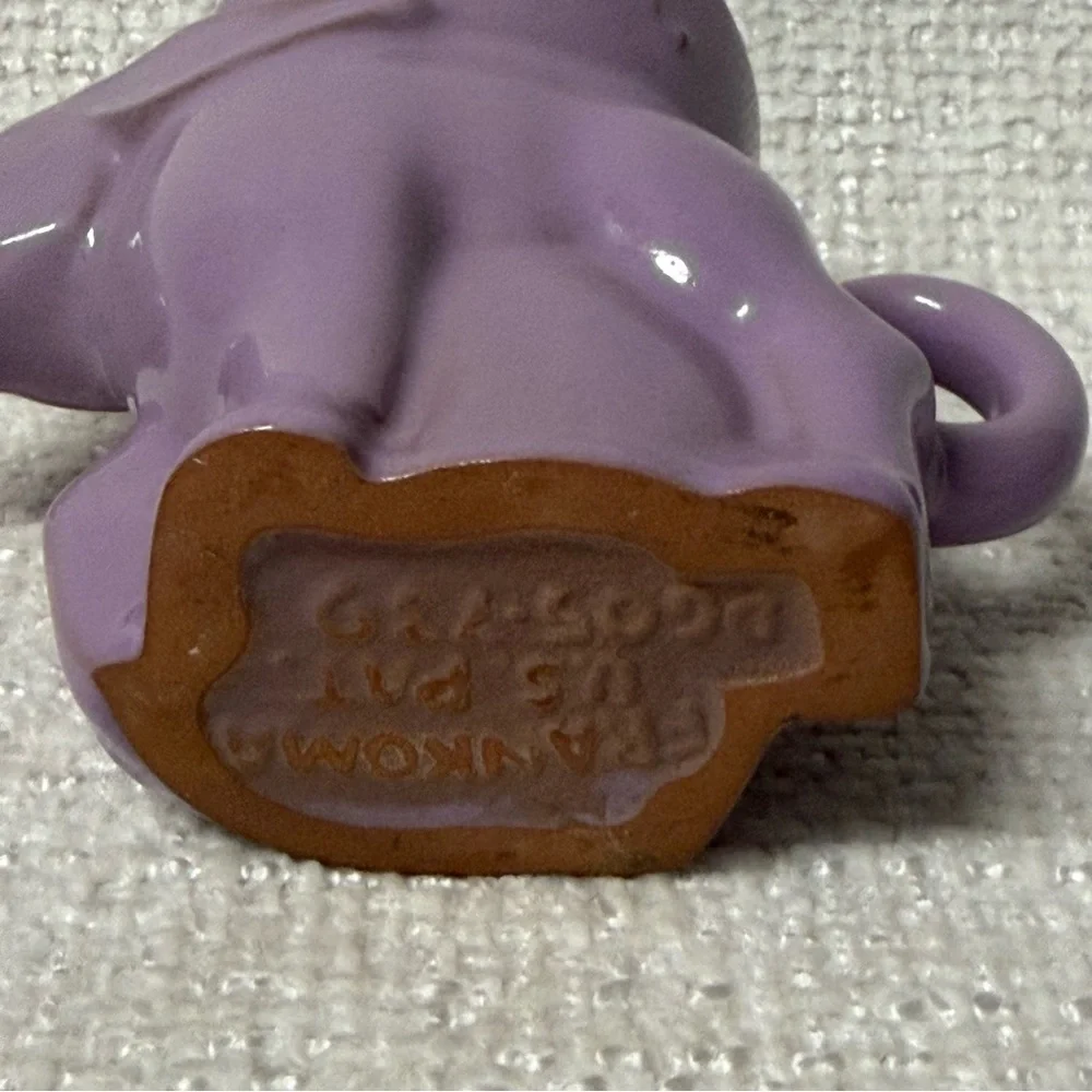 1983 Frankoma Democratic (DEM) Donkey Political Mug. Wisteria - Picture 4 of 5